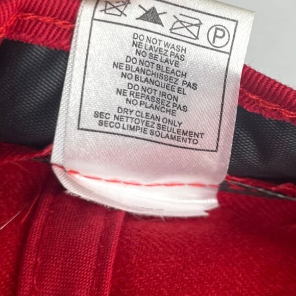 Ohio State Buckeyes Adjustable Hat Red OS Embroidered Big Ten Top Of The World - Picture 11 of 11